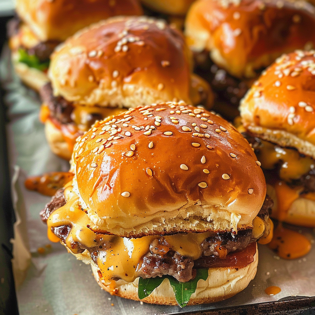 Juicy Cheeseburger Sliders