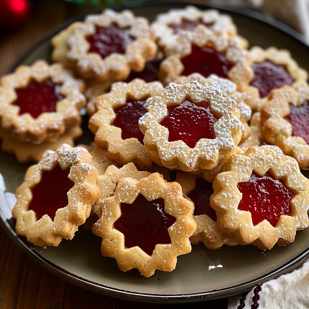 Linzer Cookies