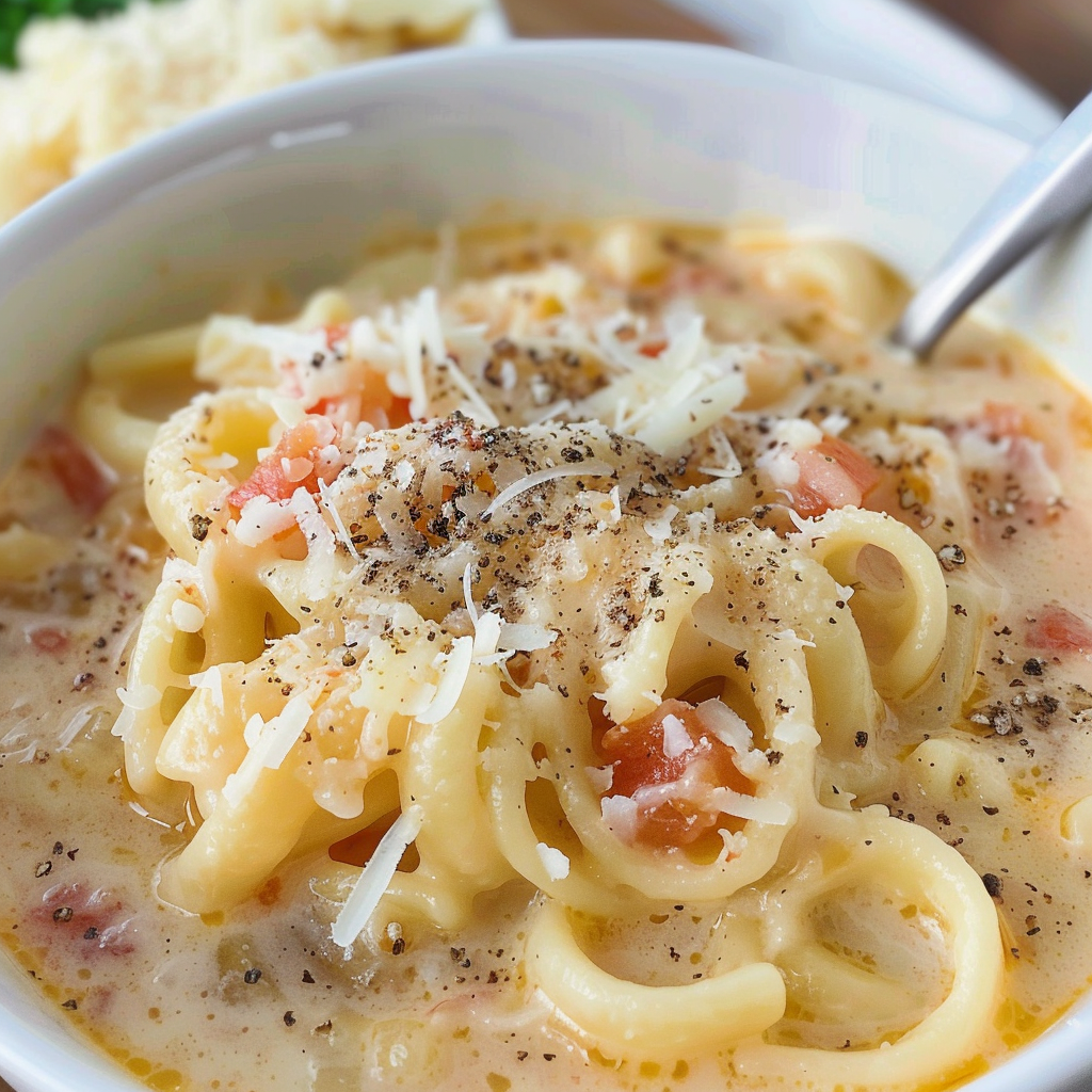 Parmesan Pasta Soup