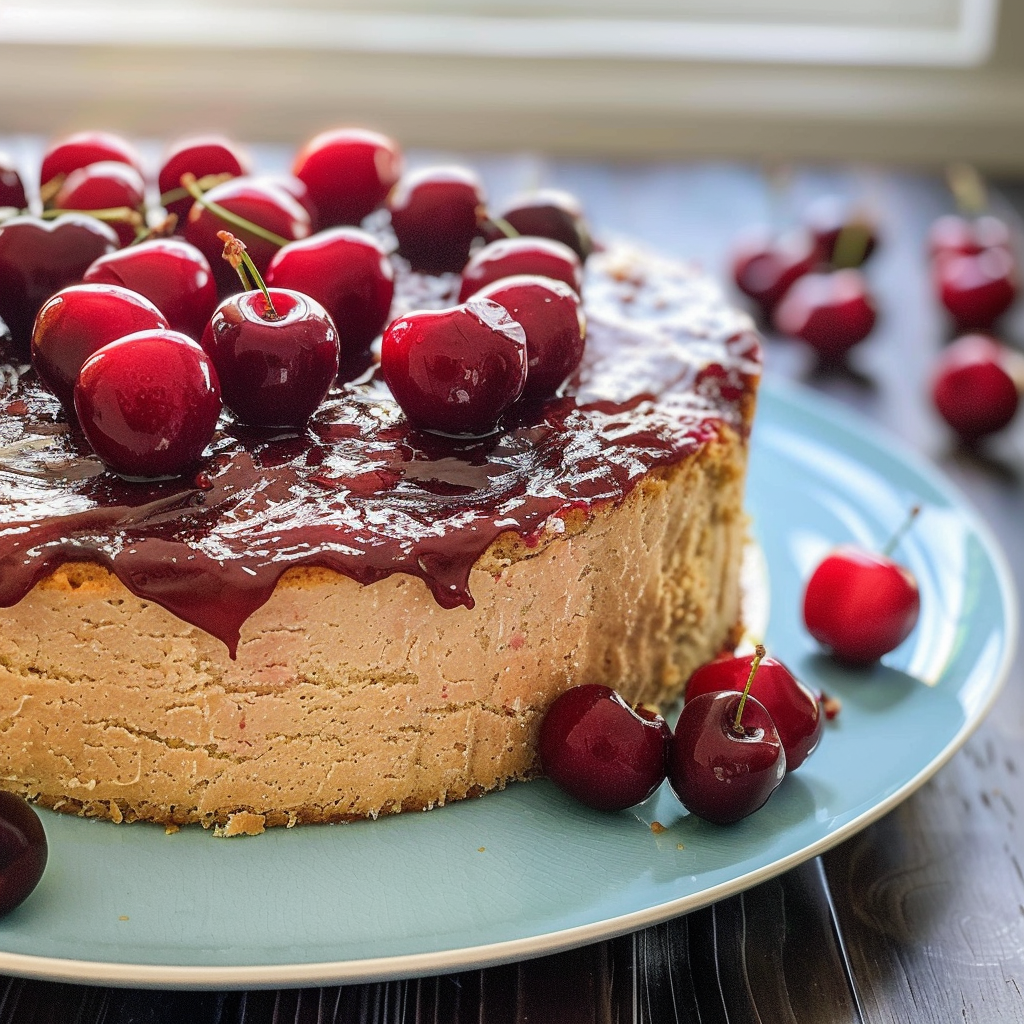 Simple Cherry Cake