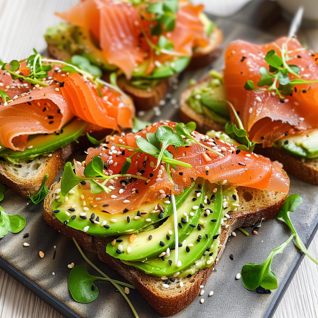 Smoked Salmon Avocado Toast