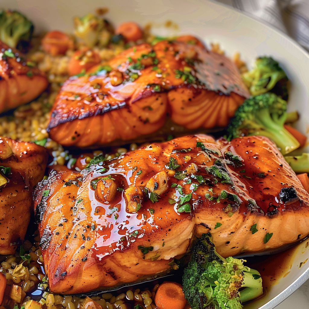 Honey Garlic Salmon